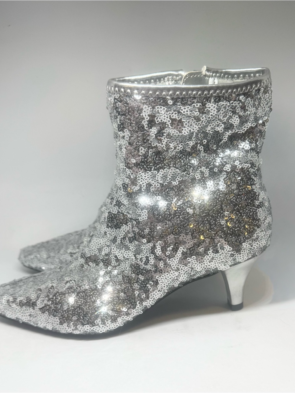 IMPO Naja Sequin Heeled Ankle Boots
